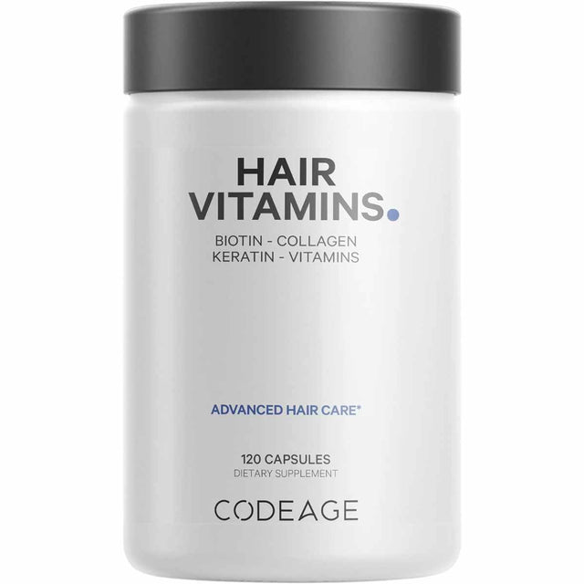 Codeage  Suplemento Crecimiento del Cabello - 120 Cápsulas - Haz Tu Pedido