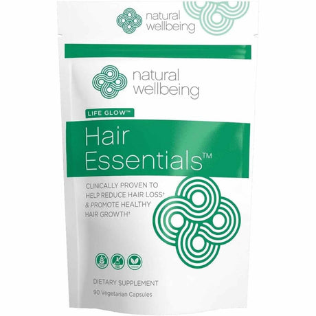 Natural Wellbeing Esenciales para el Cabello  - 90 Cápsulas Vegetarianas - Haz Tu Pedido