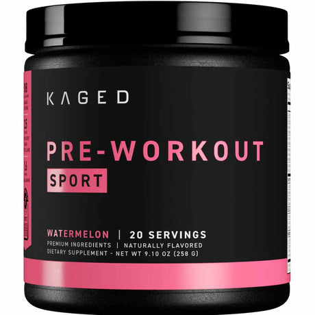 Kaged Pre-Entrenamiento - Sabor Sandía - 258 g - Haz Tu Pedido
