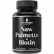 Hair Thickness Maximizer Saw Palmetto con Biotina 1000 mg - 60 Cápsulas Veganas - Haz Tu Pedido