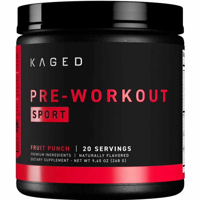 Kaged Pre-Entrenamiento - Sabor Ponche de Frutas - 268 g - Haz Tu Pedido

