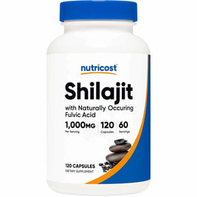 Nutricost Shilajit en Cápsulas - Suplemento 1,000 mg para vitalidad, envío a Colombia