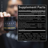 Kaged Ferodrox™ Soporte de Testosterona - 60 Cápsulas Vegetales - Tabla Nutricional - Haz Tu Pedido
