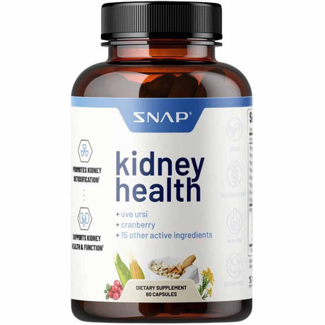 Snap Supplements Suplemento de Apoyo Renal - 60 Cápsulas - Haz Tu Pedido