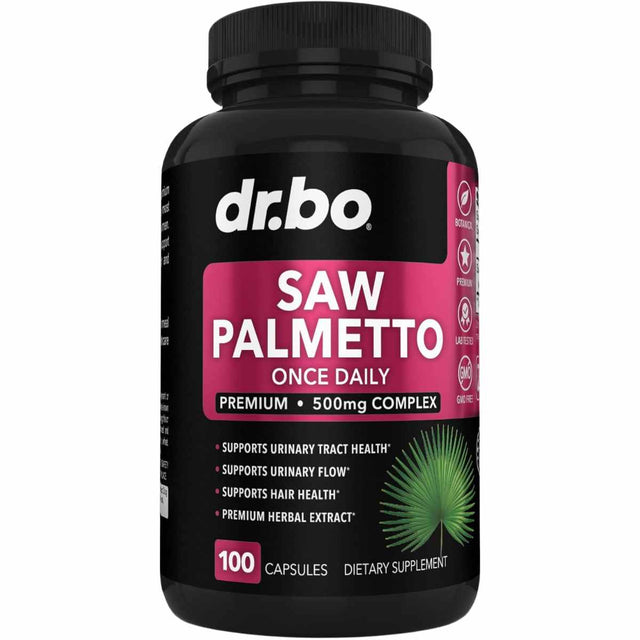 Dr.bo Saw Palmetto 500 mg - 100 Cápsulas - Haz Tu Pedido