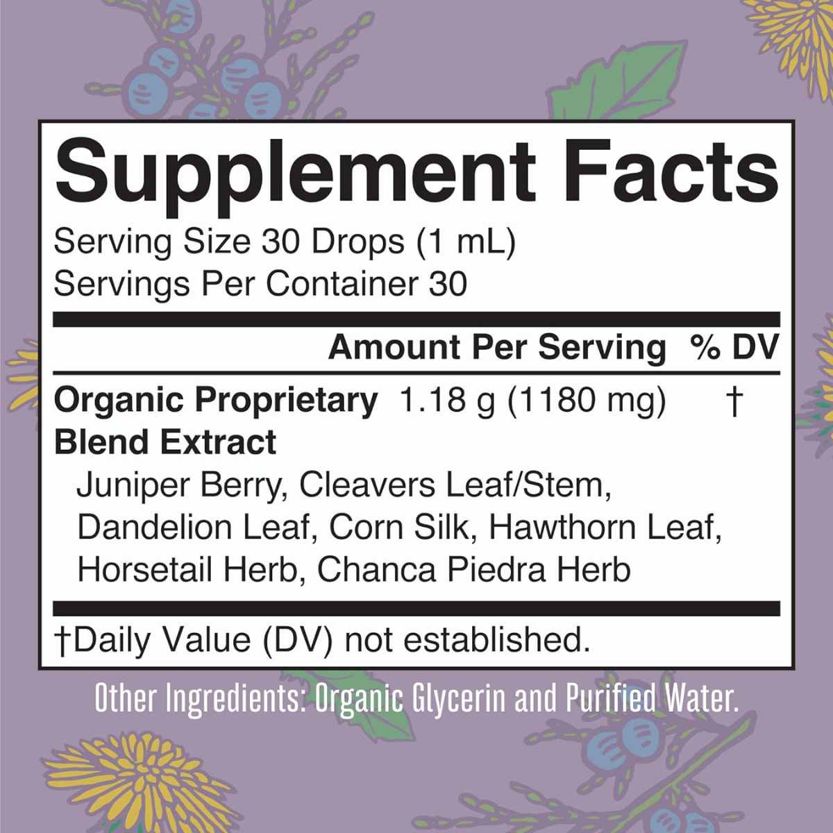 MaryRuth Organics Suplemento de apoyo al Riñon y Vejiga - 30 ml