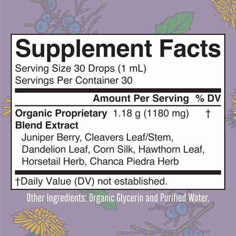 MaryRuth Organics Suplemento de apoyo al Riñon y Vejiga - 30 ml