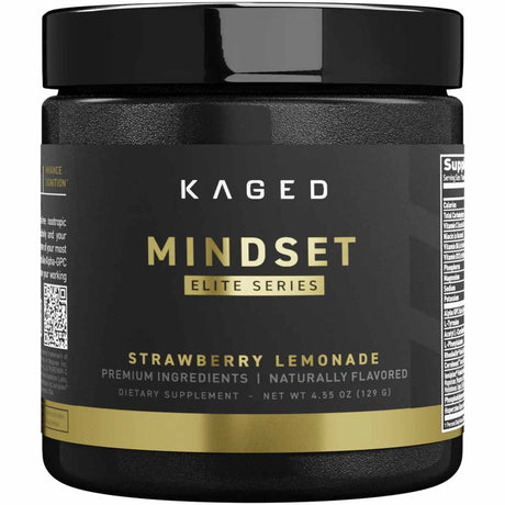 Kaged Mindset Nootropico - Sabor Limonada de fresa - 129 g - Haz Tu Pedido
