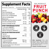 Kaged Pre-Entrenamiento - Sabor Ponche de Frutas - 268 g - Tabla Nutricional - Haz Tu Pedido
