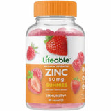 Lifeable Zinc  50 mg - 90 Gomitas - Haz Tu Pedido
