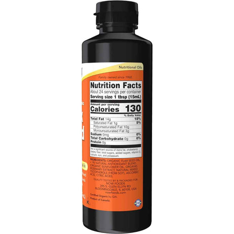 NOW Foods Aceite de Semilla de Lino - Líquido