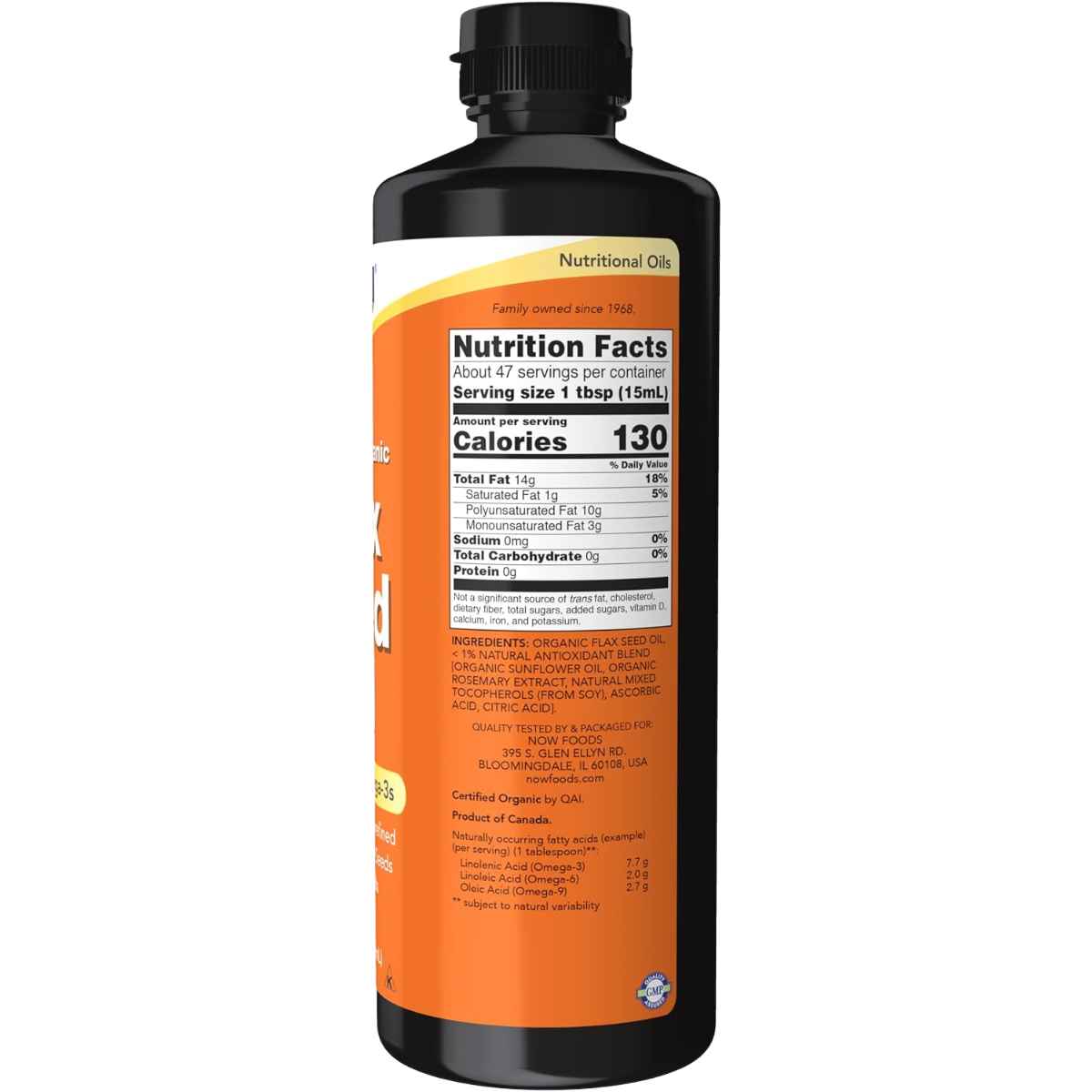 NOW Foods Aceite de Semilla de Lino - Líquido