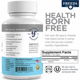 Freeda  Vitamina D3 1000 IU - 100 Tabletas - Tabla Nutricional - Haz Tu Pedido
