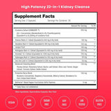 NutraChamps Suplemento Desintoxicación y Limpieza renal - 60 Cápsulas Veganas - Tabla Nutricional - Haz Tu Pedido

