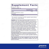 Pure Encapsulations DHEA  5 mg - 180 Cápsulas - Tabla Nutricional - Haz Tu Pedido