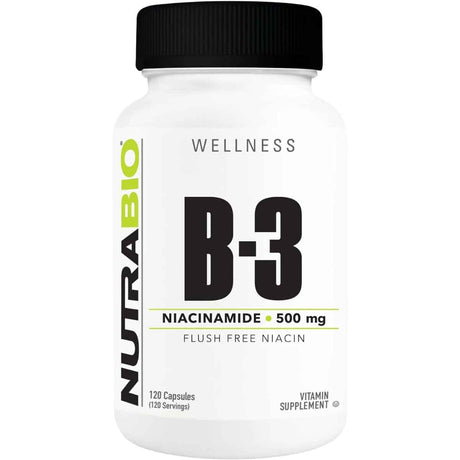  Niacinamida B-3 500 mg - 120 Cápsulas Vegetales - Haz Tu Pedido