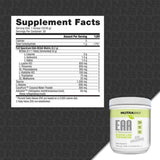 NutraBio Aminoácidos Esenciales - 317 g - Tabla Nutricional - Haz Tu Pedido