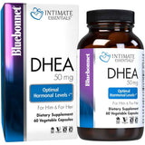 Bluebonnet DHEA Esenciales Íntimos 50 mg - 60 Cápsulas Vegetales