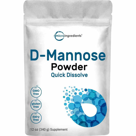 Descubre el poder de la D-Manosa en polvo de Micro Ingredients. Con 340 g de esta fórmula concentrada, puedes disfrutar de los beneficios de este suplemento natural. Apoya la salud del tracto urinario y promueve un sistema urinario saludable. Aprovecha esta opción conveniente y potente para mejorar tu bienestar.