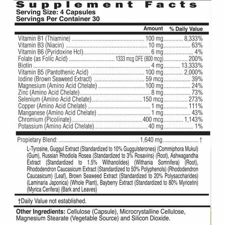 NaturalSlim RelaxSlim With Rhodiola Rosea  120 Cápsulas Haz Tu Pedido