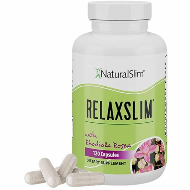 NaturalSlim RelaxSlim With Rhodiola Rosea  120 Cápsulas  Haz Tu Pedido