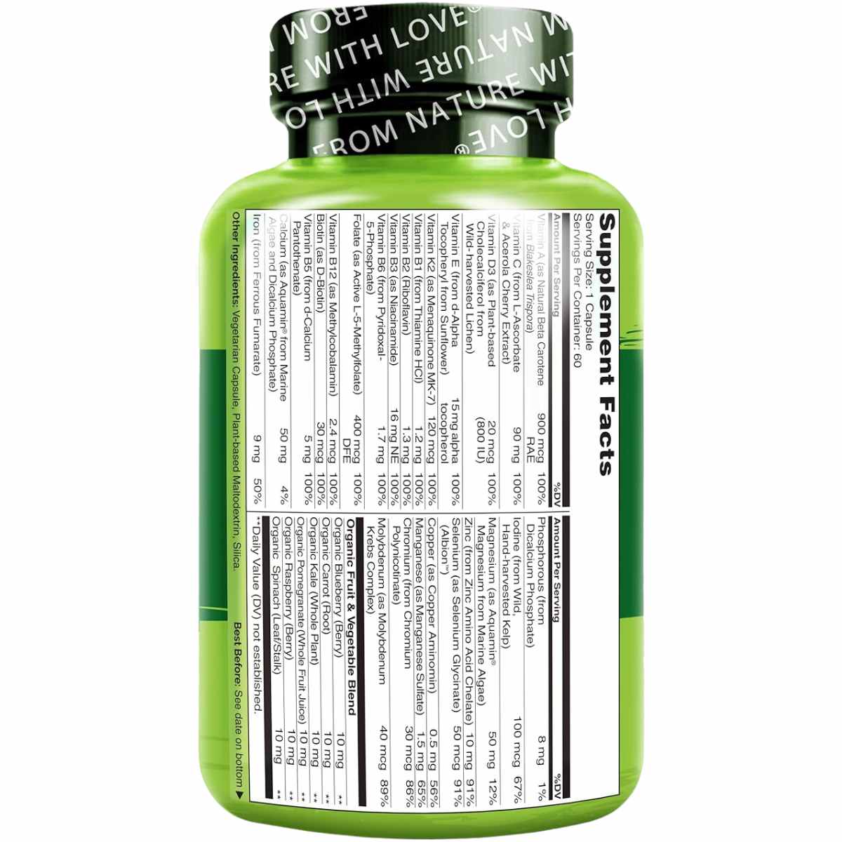 "Multivitamínico Esencial para Mujeres de Naturelo"