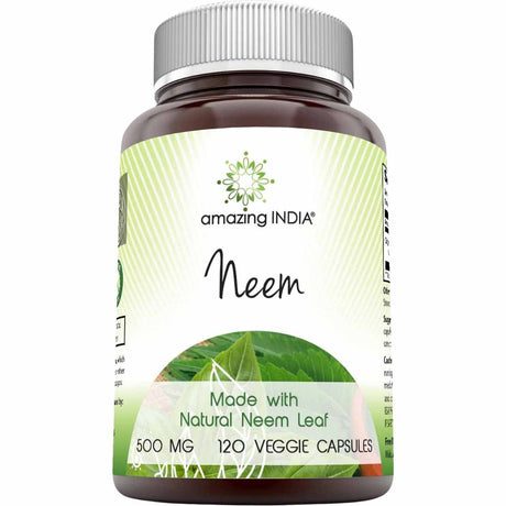 Amazing India Neem 500 mg - Haz Tu Pedido