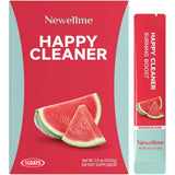 Caja frontal de Newwellme mezcla en polvo con 14 sobres, variante Watermelon Slush