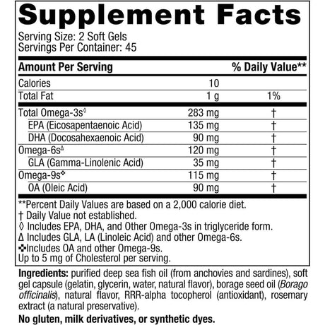 Nordic Naturals Complete Omega Jr - Limón - 90 Mini Cápsulas Blandas