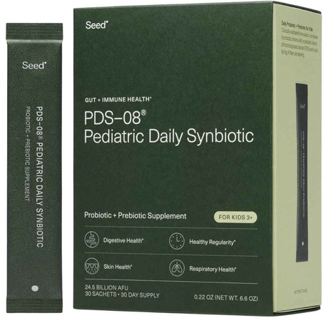 Seed Health PDS-08® Probiótico con Prebiótico Diario - 30 Sobres - Haz Tu Pedido