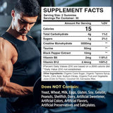 Powerific Monohidrato de Creatina 5000 mg - Sabor Bayas - 60 Gomitas - Tabla Nutricional - Haz Tu Pedido