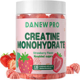 Danew Pro Monohidrato de Creatina 5 g - Sabor Fresa - 120 Gomitas - Haz Tu Pedido
