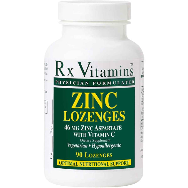 Rx Vitamins Zinc con Vitamina C - 90 Pastillas - Haz Tu Pedido