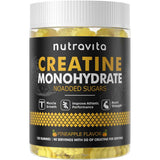 Nutravita Monohidrato de Creatina 5000 mg - Sabor Piña - 120 Gomitas - Haz Tu Pedido