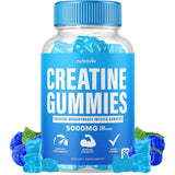 Nutravía Monohidrato de Creatina 5000 mg - Sabor Frambuesas Azules - 60 Gomitas - Haz Tu Pedido
