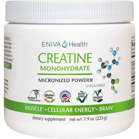Eniva Health Monohidrato de Creatina - 225 g - Haz Tu Pedido