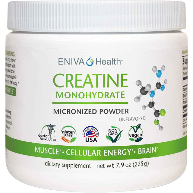 Eniva Health Monohidrato de Creatina - 225 g - Haz Tu Pedido