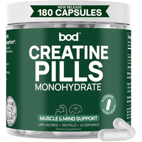 Goba Tea Monohidrato de Creatina 5 g - 180 Píldoras - Haz Tu Pedido