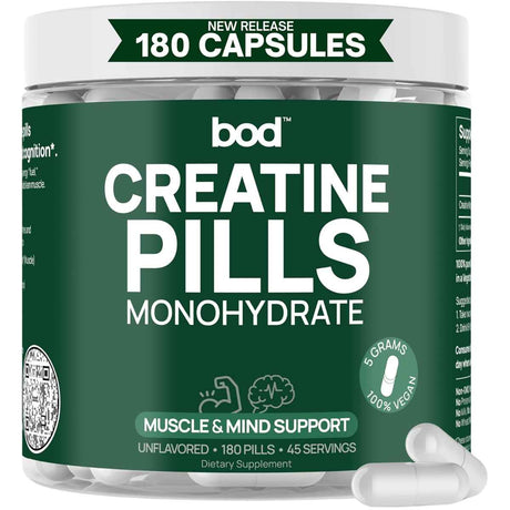Goba Tea Monohidrato de Creatina 5 g - 180 Píldoras - Haz Tu Pedido