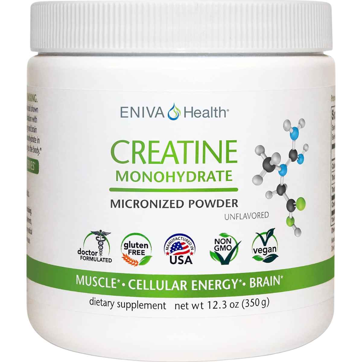 Eniva Health Monohidrato de Creatina - 350 g - Haz Tu Pedido