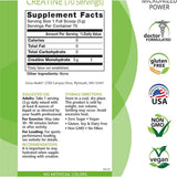 Eniva Health Monohidrato de Creatina - 350 g - Tabla Nutricional - Haz Tu Pedido