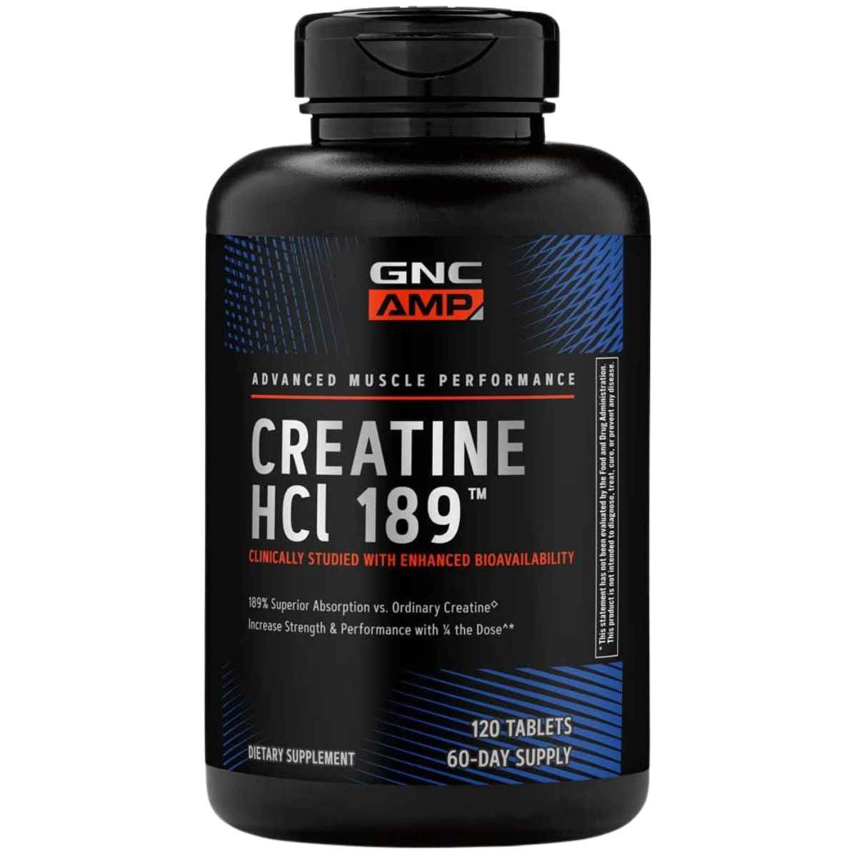 GNC Creatina HCl 189 - 120 Tabletas - Haz Tu Pedido