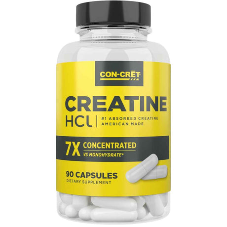 CON-CRET Creatina HCl - 90 Cápsulas - Haz Tu Pedido