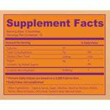Nutriholic Monohidrato de Creatina - Sabor Mango Maracuyá - 45 Gomitas - Tabla Nutricional - Haz Tu Pedido