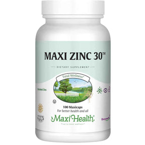 Maxi Health Maxi Zinc 30™ - 100 Cápsulas - Haz Tu Pedido