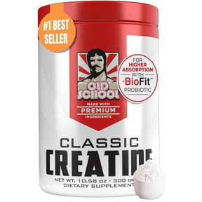Old School Monohidrato de Creatina - 300 g - Haz Tu Pedido