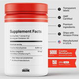 Old School Monohidrato de Creatina - 300 g - Tabla Nutricional - Haz Tu Pedido