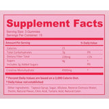 Nutriholic Monohidrato de Creatina - Sabor Fresa - 45 Gomitas - Tabla Nutricional - Haz Tu Pedido