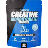 Razuhu Monohidrato de Creatina 5000 mg - Sabor Arándano Azul - 60 Gomitas - Haz Tu Pedido