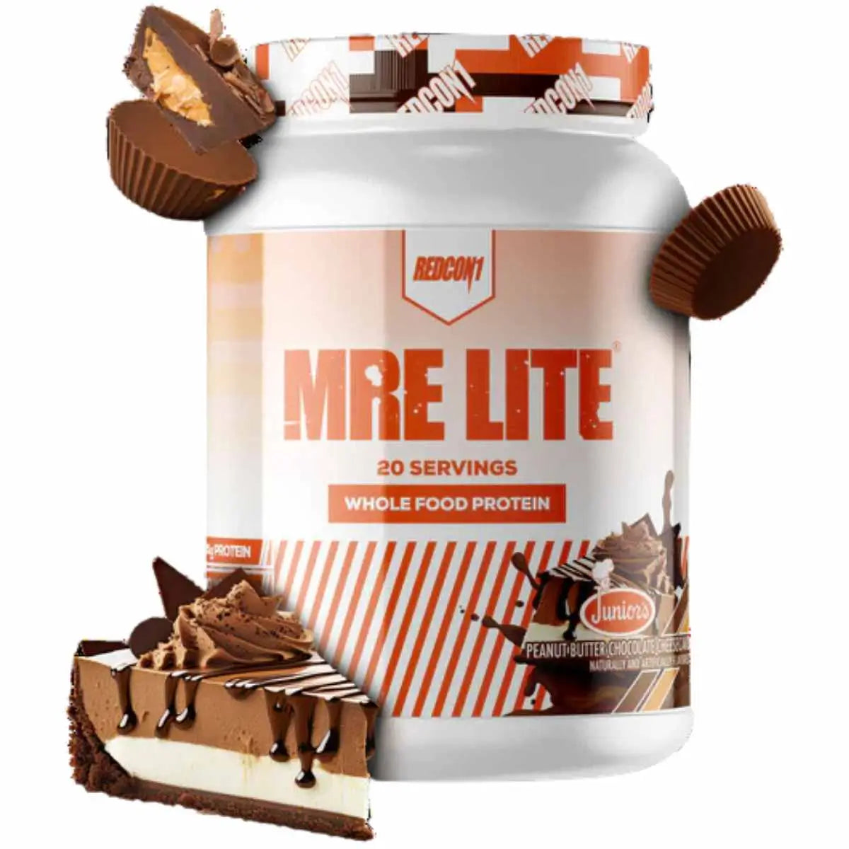 Redcon1 MRE LITE proteina polvo - Sabor Mantequilla de cacahuete Chocolate - 560 g - 20 Servicios - Haz Tu Pedido
